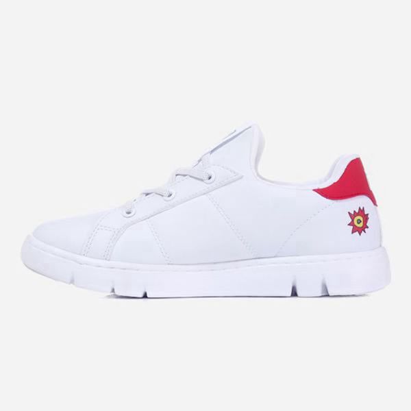 Estilo De Vida Calzado Fila Niñas Blancas / Rojas - Court Flex Kd X Star - España 584607XBK